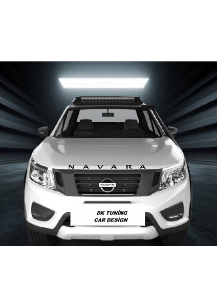 Navara Siyah Abs Ön Kaput Ve Bagaj Yazı Nissan Ile Uyumlu modelleri