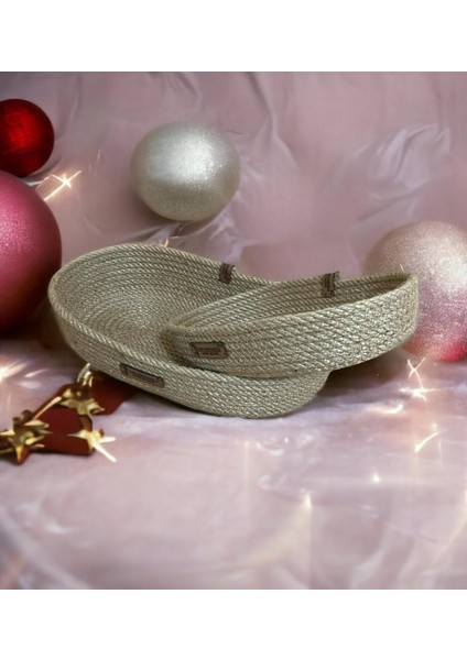 Ayşe Serhoşoğlu Home Design 2'Li Hasır Sepet, Jüt Sepet, Hasır Sepet, Çok Amaçlı Dekoratif Hasır Sepet, Organizer fiyatları