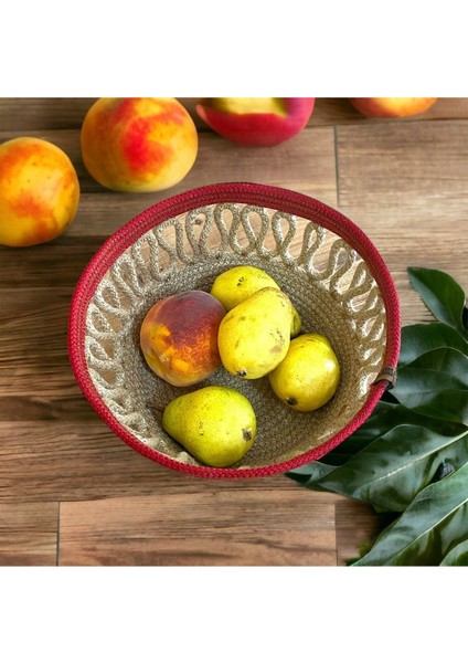 Ayşe Serhoşoğlu Home Design Dekoratif Sepet, Tasarım Sepet, Çok Amaçlı Saklama Kutusu, Hediyelik Sepet, Meyve Tabağı fırsatları