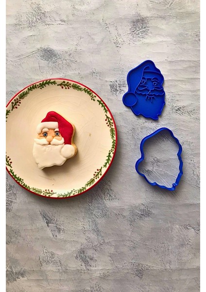 Yılbaşı 2'li Noel Baba Hamur Şekillendirici 6x8 Cm, Kurabiye Yapımı, Şeker Hamuru, Seramik, Polimer fırsatları