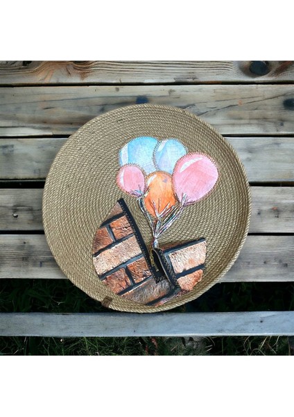 Ayşe Serhoşoğlu Home Design Hasır Duvar Süsü,Dekoratif Bohem Afrikan Duvar Tabağı,Dekoratif Duvar Aksesuarı fiyatları