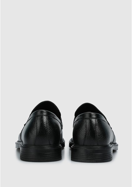 Siyah Deri Erkek Ayakkabı fırsatları