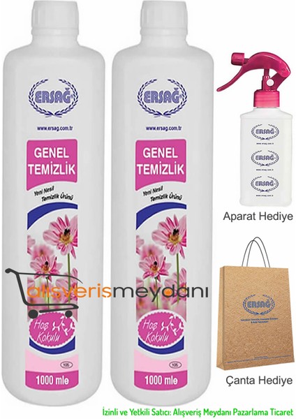 Genel Temizlik (2 ADET) - Faturalı - Aparat ve Çanta Hediyeli - Yeni Tarihli - Orijinal