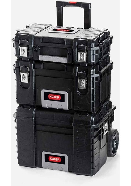 3 Katlı Rigid Takım Çantası Seti