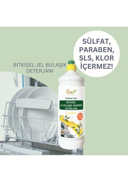 Jel Bulaşık Makina Deterjanı 1000 ml Limonlu fırsatları