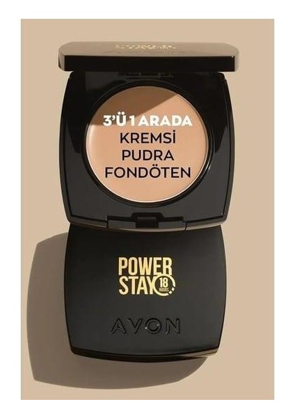 Power Stay Kremsi Pudra Fondöten 310N Medium Beige