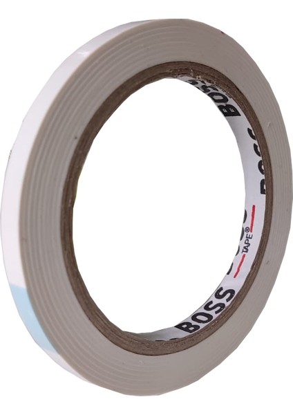 Klips Bandı, Poşet Ağızı Kapatma Bandı 10 mm Beyaz 1 Adet