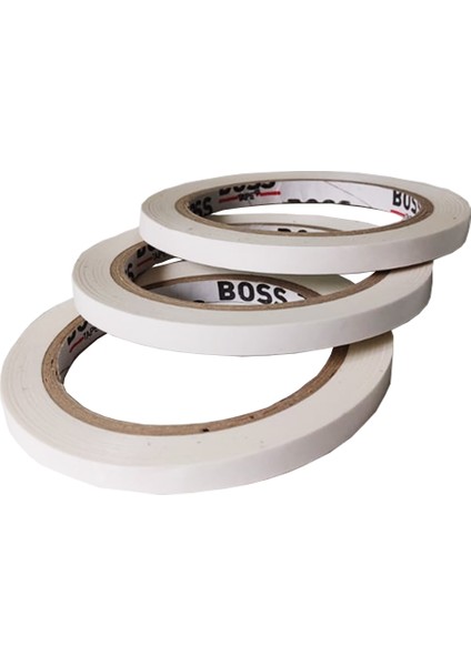 Klips Bandı, Poşet Ağızı Kapatma Bandı 10 mm Beyaz 1 Adet