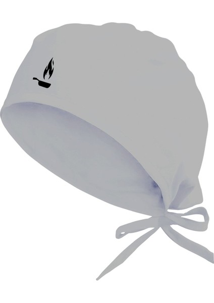 Unisex Gri Chef Temalı Özel Bone