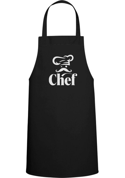 Chef Özel Baskılı Chef Mutfak Önlüğü