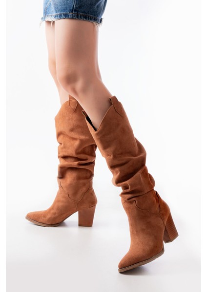 Taba Süet Günlük Kadın Çizme fırsatları