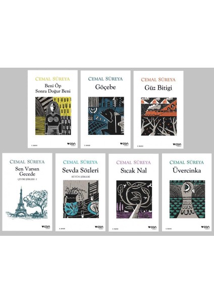 Cemal Süreya Seti 7 Kitap