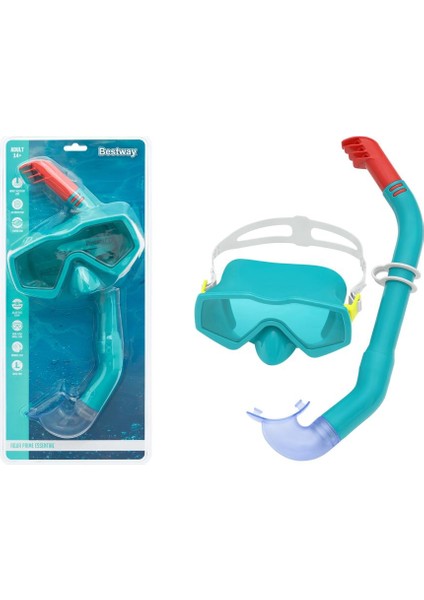 Yeni Estevia Grbz 24071 - Maske Snorkel Bestway Cocuk Vakumlu Company