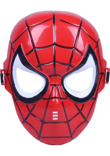 Spiderman Maskesi Örümcek Adam Maskesi 20X16 cm