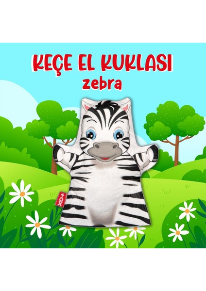 Yeni Estevia Clez Zebra Vahşi Hayvanlar Keçe El Kukla Company