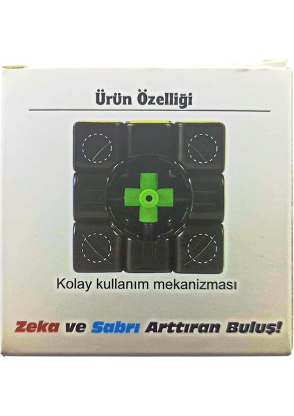 Yeni Estevia Urg Beyaz Zemin Üzeri Renkli Zeka Küpü 3X3X3-6,8 Cm  Company