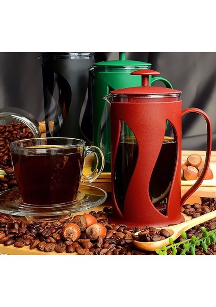 Yeni Estevia Clez Tcof Filtre Kahve Makinesi French Press Süzgeçli - 500 ml Company