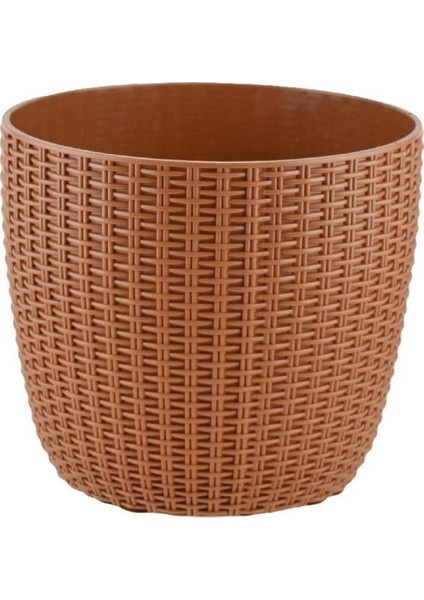 No:1 Naturel Rattan Saksı Hk 20076 (2,4lt)