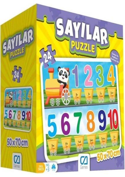 Ca Games Ca Sayılar Yer Puzzle 5134