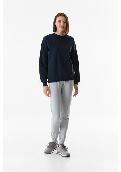 Basic Bisiklet Yaka Sweatshirt fiyatları