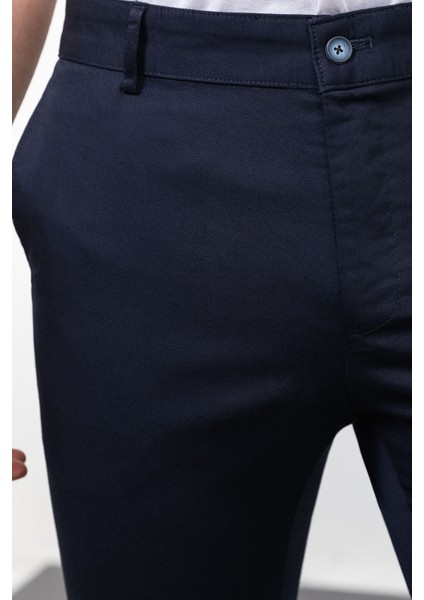 Düz Lacivert Renk Super Slim Fit Erkek Pantolon fiyatları