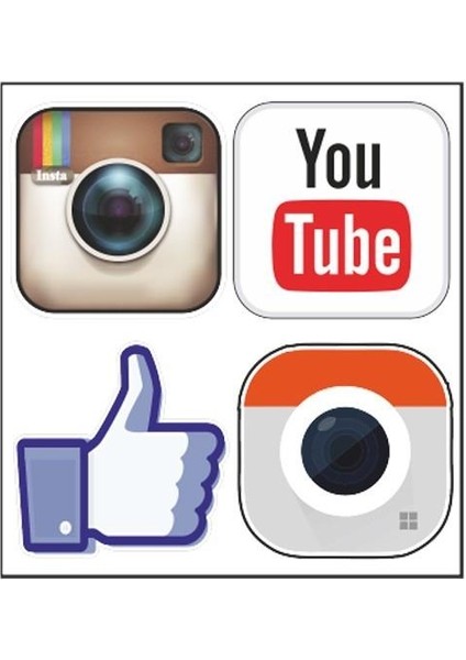 A5 Sticker 063 Tek Paket Çoklu Sticker