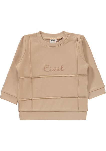 Erkek Bebek Takım 6-18 Ay Bej modelleri