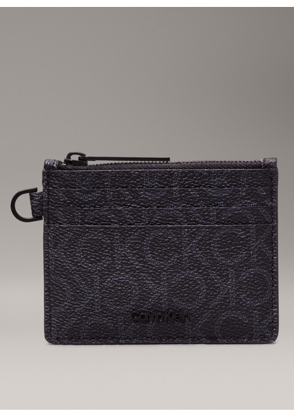 Calvin Klein Siyah Erkek Kartlık Ck Must Mono Cardholder 6cc Zıp