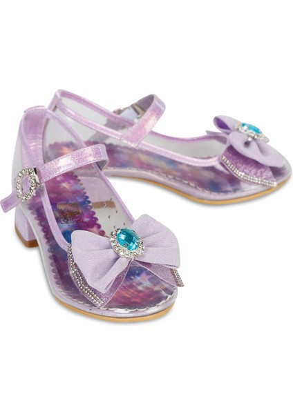 Kız Çocuk Babet Ayakkabı 31-35 Numara Lila fiyatları