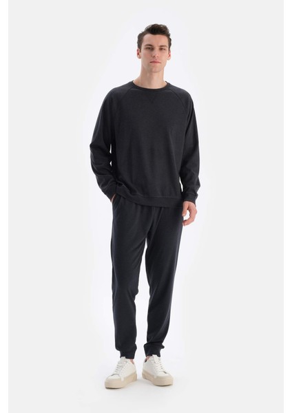 Füme Ribana Detaylı Bis Yaka Everfresh Sweatshırt fırsatları