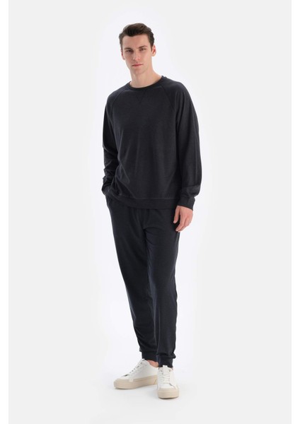 Füme Ribana Detaylı Bis Yaka Everfresh Sweatshırt indirimleri