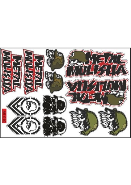 A5 Sticker 019 Tek Paket Çoklu Sticker