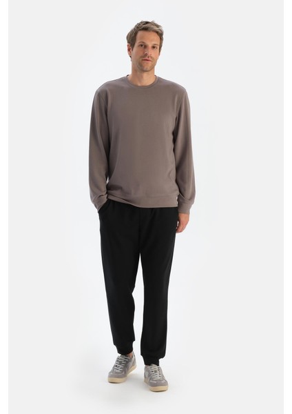 Gri Erkek Modal Bis Yaka Sweatshırt fırsatları