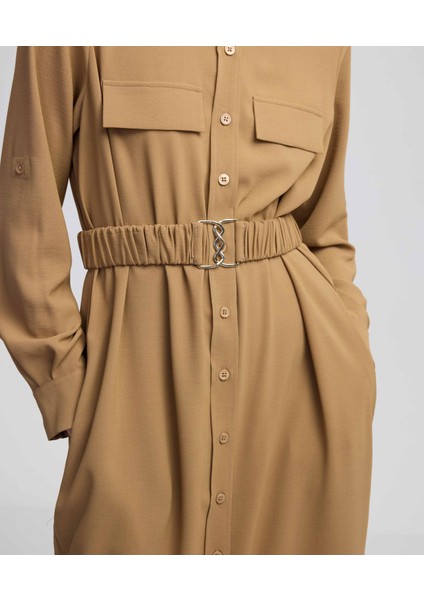 Metal Tokalı Gömlek Elbise fiyatları