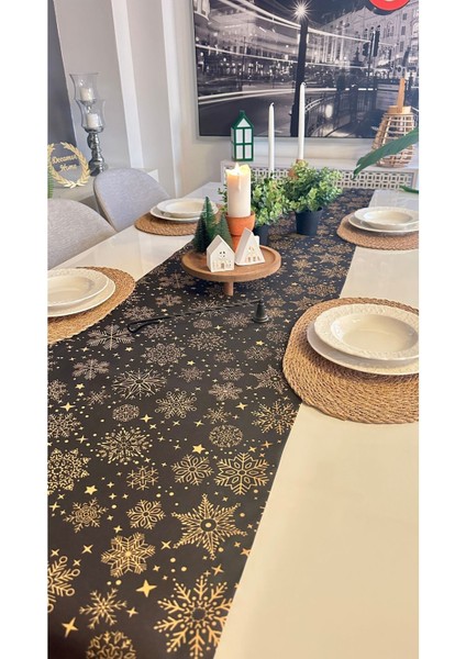 Yeni Yıl Temalı Siyah Runner indirimleri