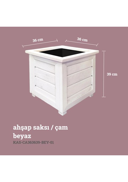 Ahşap Saksı