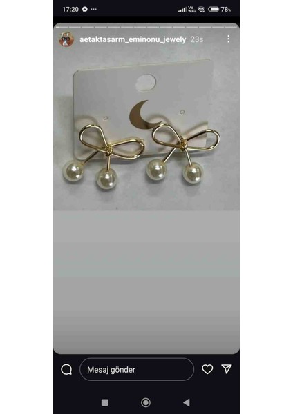 Fiyonk Küpe fiyatları