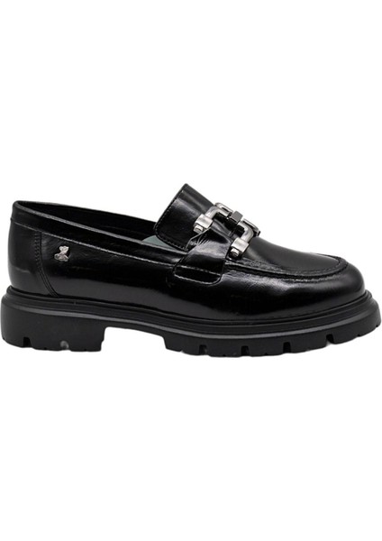 2412906K Kadın Deri Loafer Ayakkabı