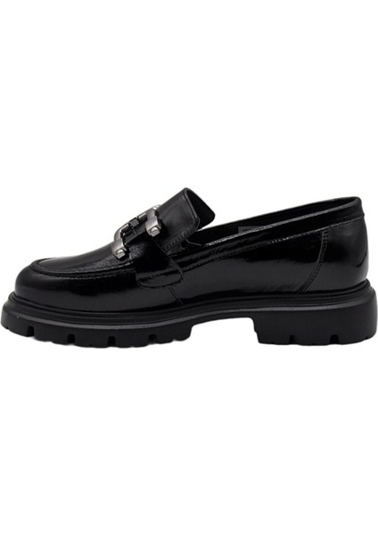 2412906K Kadın Deri Loafer Ayakkabı