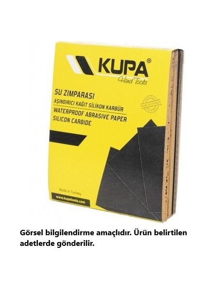 Su Zımparası A60 Kum - 3 Adet