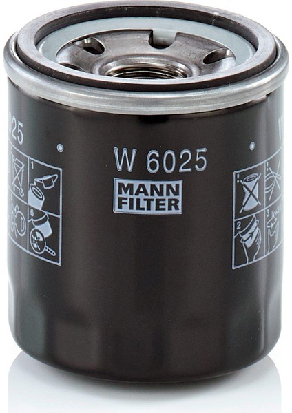 Benzin Yağ Filtre Captur Clio 4 Fluence Laguna 3 Talisman Megane 3-4 Lodgy Duster 1-2 W6025 Mann