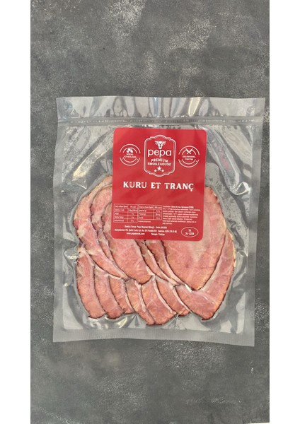 Dana Tranç Kuru Et 250 gr fiyatları