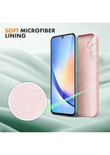 Galaxy A35 Uyumlu Içi Kadife 3D Kamera Korumalı Darbe Emici Elden Kaymaz Silikon Kılıf fiyatları