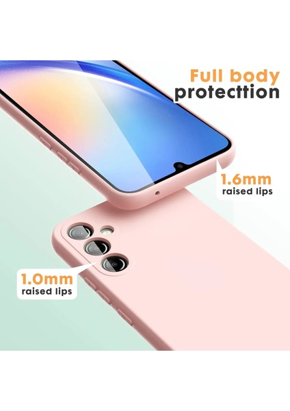 Galaxy A35 Uyumlu Içi Kadife 3D Kamera Korumalı Darbe Emici Elden Kaymaz Silikon Kılıf indirimleri
