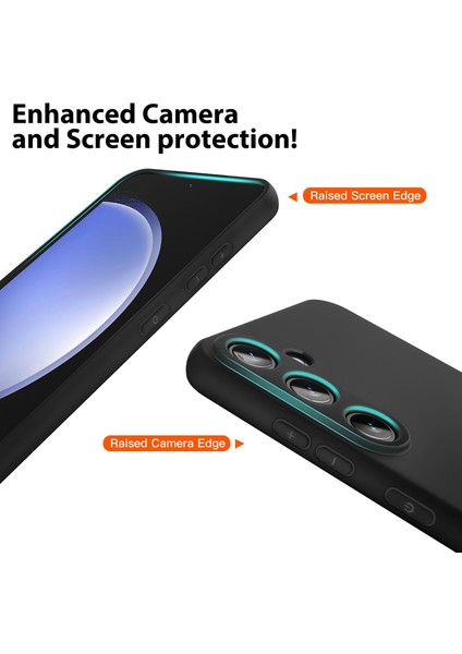 Galaxy A35 Uyumlu Içi Kadife 3D Kamera Korumalı Darbe Emici Elden Kaymaz Silikon Kılıf modelleri