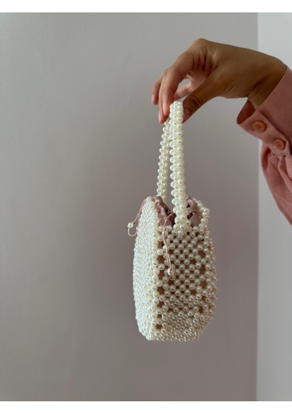 N&o Elyapımı Inci Çanta
