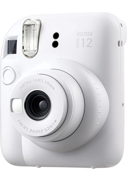 1 - 15 x Instax Mini 12 Fotoğraf MAKINESI-20LI Film-Büzgülü Kılıf ve Mıknatıslı Çerçeve Seti 1 Sd 8