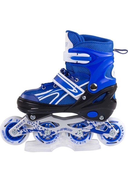 Paten Ayarlanabilir 2+2 ve 2+1+1 Işıklı Metal Gövde Alıştırma Pateni Çantalı fiyatları