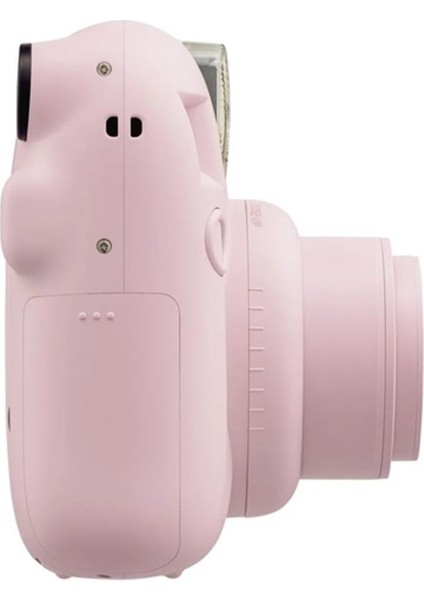 Pembe Instax Mini 12 Fotoğraf MAKINESI-10LU Film-Büzgülü Kılıf ve Mıknatıslı Çerçeve Seti 2 Pembe 8