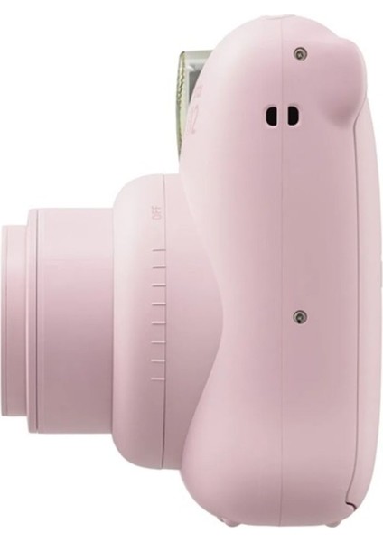 Pembe Instax Mini 12 Fotoğraf MAKINESI-10LU Film-Büzgülü Kılıf ve Mıknatıslı Çerçeve Seti 2 Pembe 8